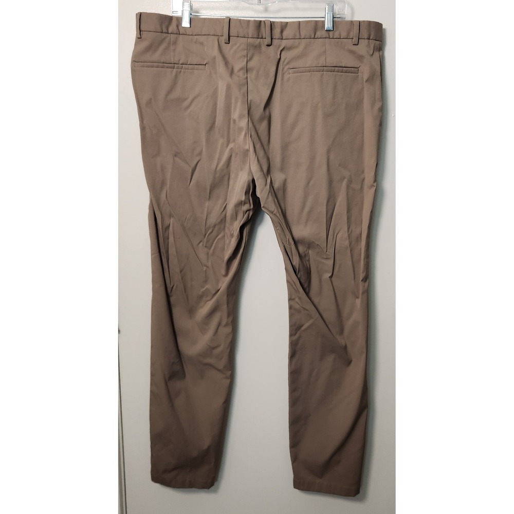 Lot of 2 Theory Zane SW‎ Neoteric Khaki Blue Chino Pants 40x32 Preppy Flat Front - Picture 6 of 16
